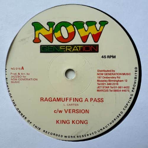 King Kong – Ragamuffin A Pass/ Girl Dem A Come