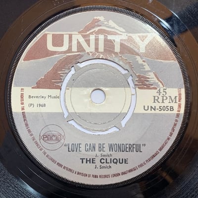 Lester Sterling, The Clique - Reggie On Broadway / Love Can Be Wonderful picture 2