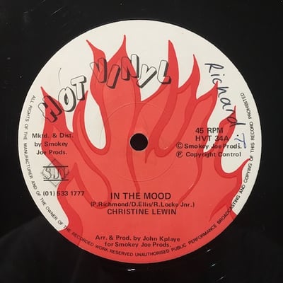 Christine Lewin, Hot Vinyl Rythm Band - In The Mood picture 3