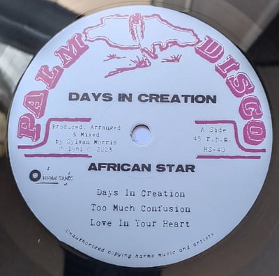 African Star - Days In Creation picture 4