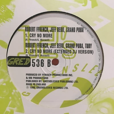 Beres Hammond, Robert Ffrench - Over You / Cry No More picture 2