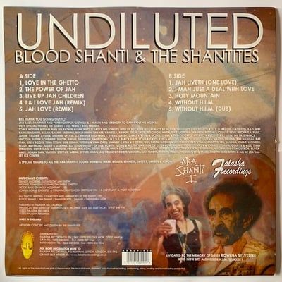 Blood Shanti, The Shanti-Ites - Undiluted picture 2