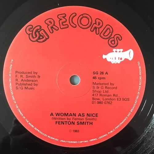 Fenton Smith – A Woman As Nice