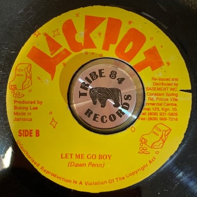 Slim Smith, Dawn Penn - Let Me Go Girl / Let Me Go Boy picture 2