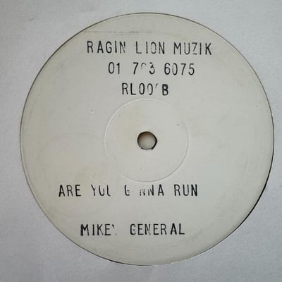 Mikey General - My Commanding Wife / Are You Gonna Run picture 2