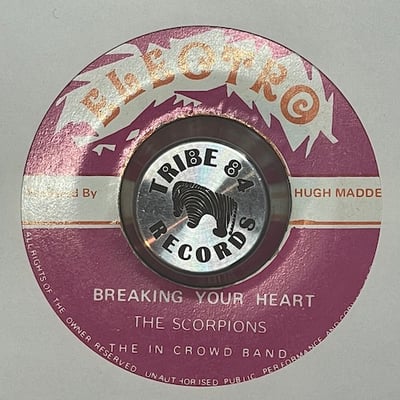 The Scorpions, The In Crowd - Breaking Your Heart / Breaking Your Heart (Version)picture