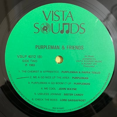 Sly & Robbie, The Taxi Gang, Purpleman - Sly-Robbie + The Taxi Gang V Purpleman + Friends picture 4