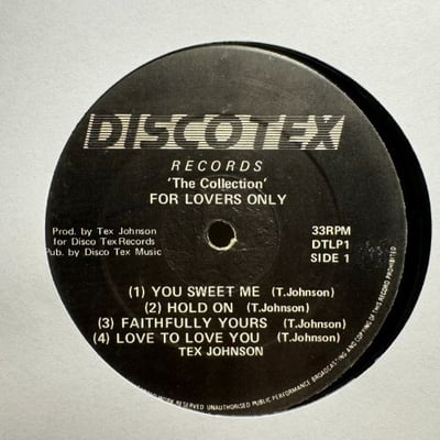 Tex Johnson - 'The Collection' For Lovers Onlypicture