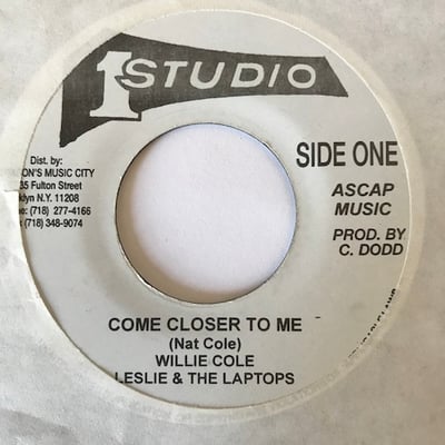 Willie Cole, Leslie & The Laptops - Come Closer To Mepicture