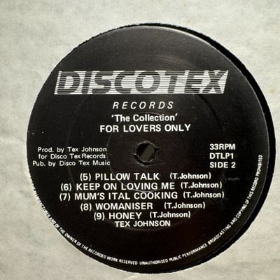 Tex Johnson - 'The Collection' For Lovers Only picture 2