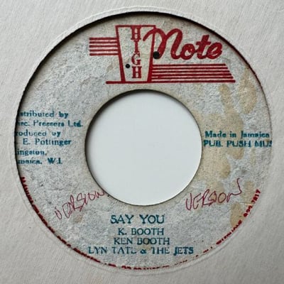 Ken Boothe, Lynn Taitt & The Jets - Say Youpicture