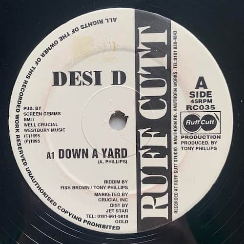 Desi D – Down A Yard