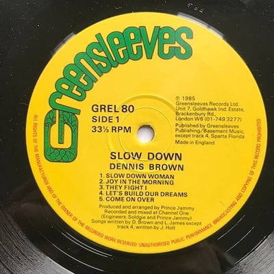 Dennis Brown - Slow Down picture 4
