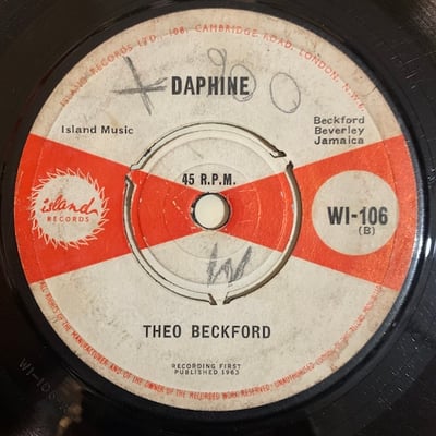 Theophilus Beckford - Boller Man / Daphine picture 2