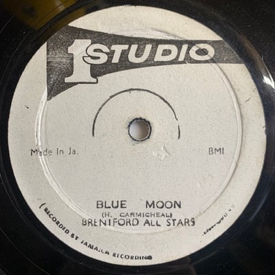 The Paragons, Brentford All Stars - My Satisfaction / Blue Moon picture 2