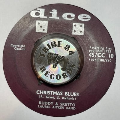 Ruddy And Sketto, The Laurel Aitken Band - Mr. Postman / Christmas Blues picture 2