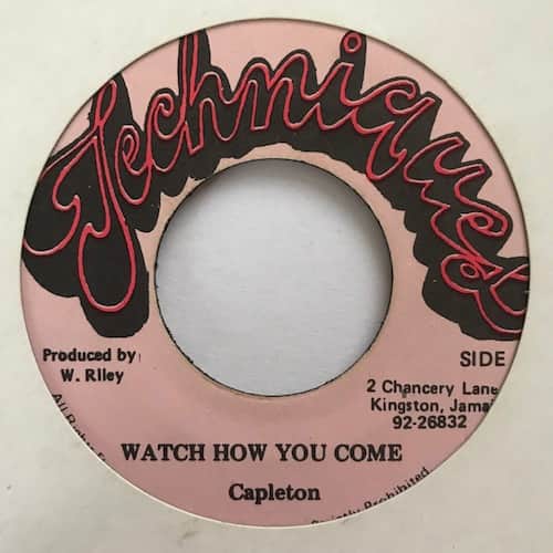 Capleton – Watch How Yuh Come