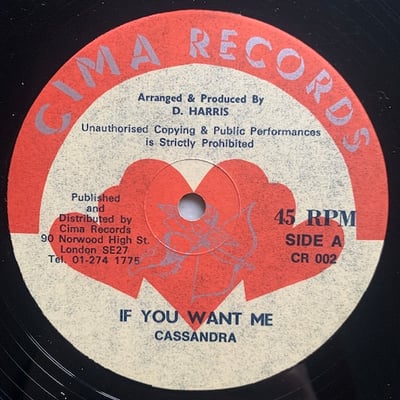 T.T. Ross, Cassandra - Last Date / If You Want Me picture 2