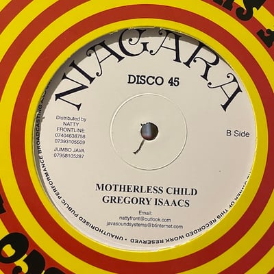 Gregory Isaacs - Going Downtown / Motherless Children picture 3