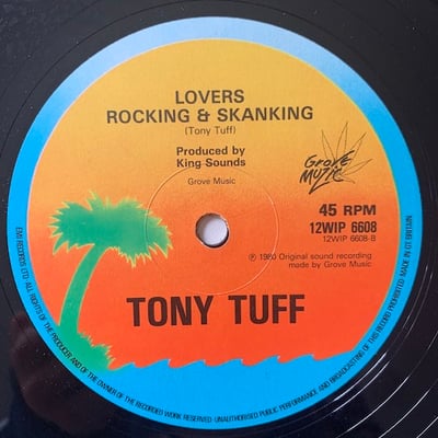 Tony Tuff - Sweet Maureen / Lovers Rocking & Skanking picture 2