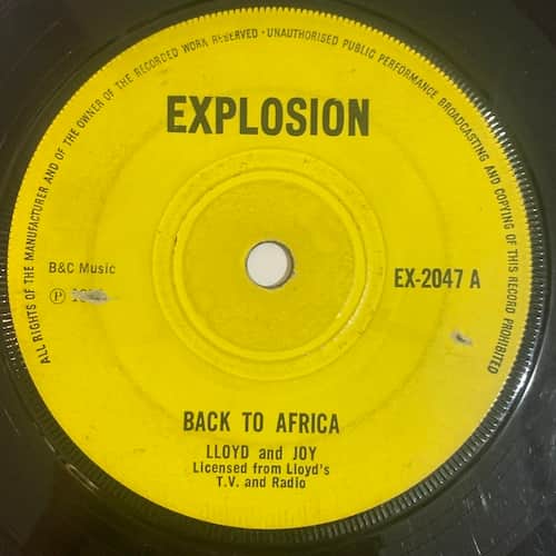 Alton Ellis, Lloyd Robinson, Joy Daley – Back To Africa / Born To Lose
