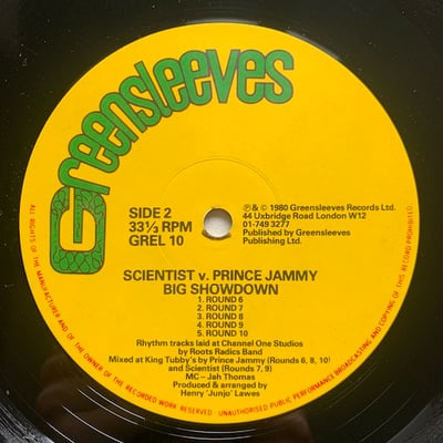 Scientist, Prince Jammy - Big Showdown picture 4