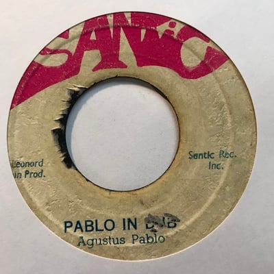 Augustus Pablo, Leonard Santic All Stars - Pablo In Dub / Hell Boat picture 2