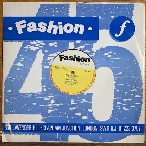 Frankie Paul, The A-Class Crew – A No Nutten / Detrimental Dub