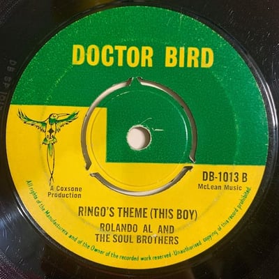 The Wailers, Roland Alphonso & The Soul Brothers - Rude Boy / Ringo's Theme picture 2