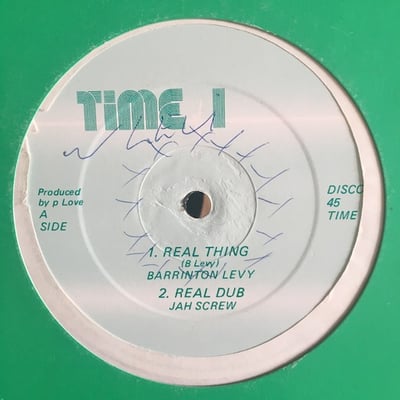 Barrington Levy, Jah Screw - Real Thing / Real Dub picture 2