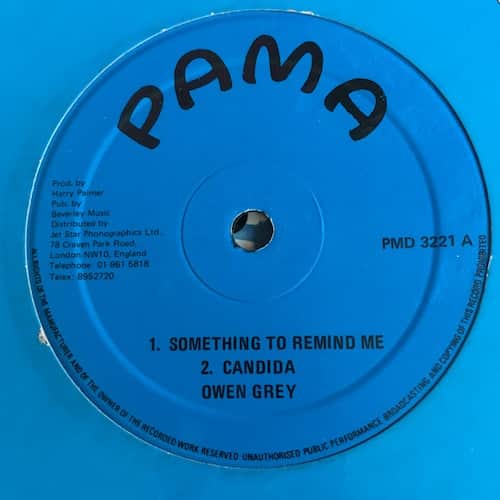 Owen Gray – Something to remind me