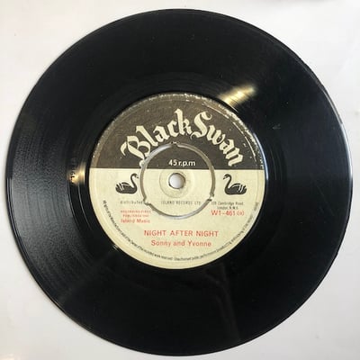 Sonny And Yvonne, The Sonny Burke Group - Night After Night / Here We Go Again picture 2