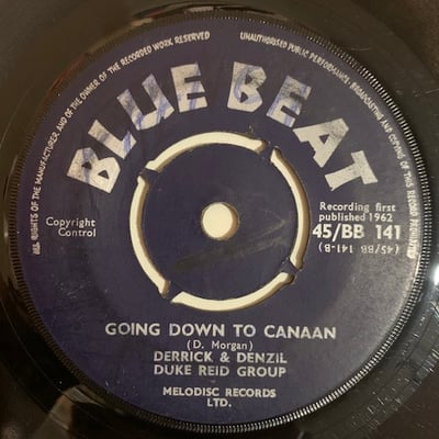 Derrick Morgan, Derrick & Denzil, Duke Reid Group - Joybells / Going Down To Canaan picture 2