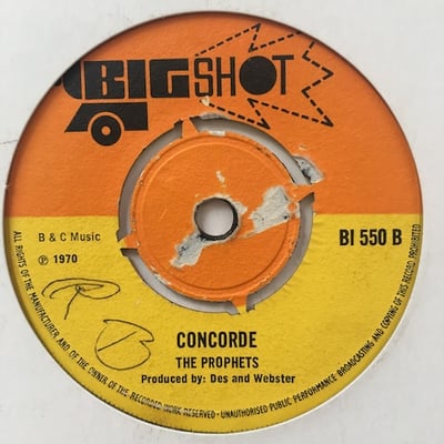 Patrick & Lloyd, The Prophets - Return Of The Pollock / Concorde picture 2