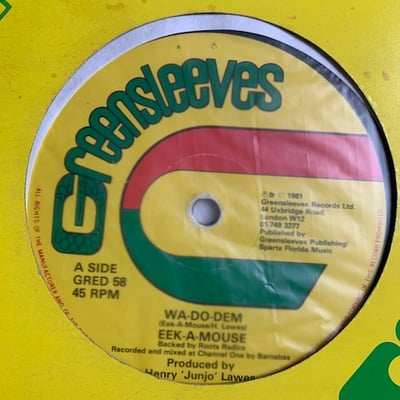 Eek-A-Mouse, Errol Shorter - Wa-Do-Dem / Wild Inna Eighty-One Style picture 2