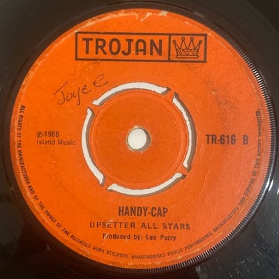 David Isaacs, The Upsetters - Place In The Sun / Handy Cap picture 2