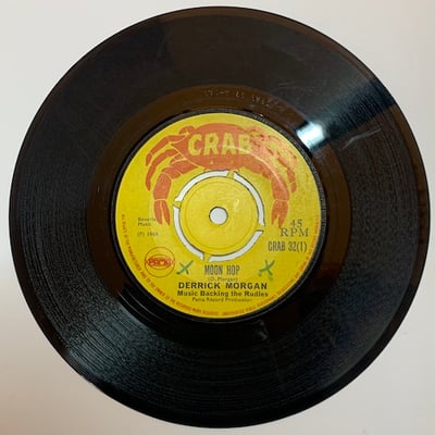 Derrick Morgan, Reggaeites - Moon Hop / Harris Wheel picture 3