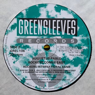 Augustus Pablo - Rockers Comes East picture 3