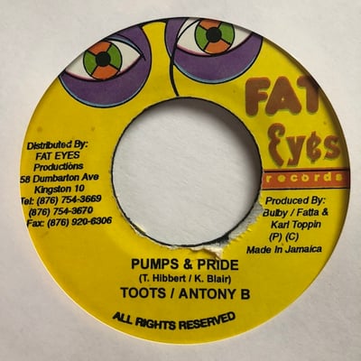 Toots Hibbert, Anthony B - Pumps And Pride picture 2