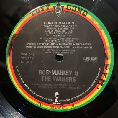 Bob Marley & The Wailers - Confrontation picture 5