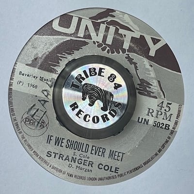 Lester Sterling, Stranger Cole, Stranger Cole - Bangarang / If We Should Ever Meet picture 2