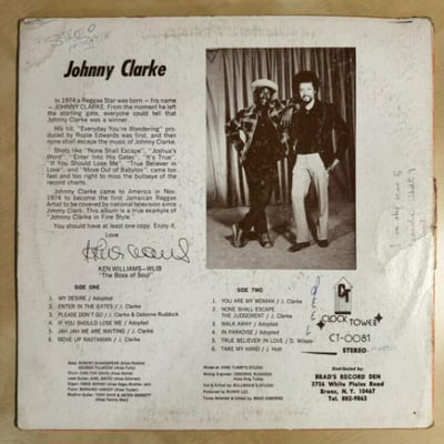 Johnny Clarke - Sings In Fine Style picture 2