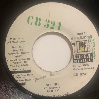 Buccaneer, Goofy - Put Up Yuh Hand Gal / No No picture 2