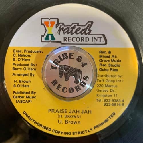 U Brown – Praise Jah Jah