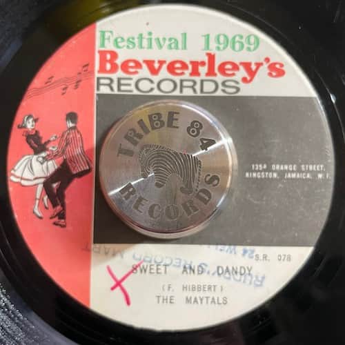 The Maytals – Sweet And Dandy / Oh - Yea