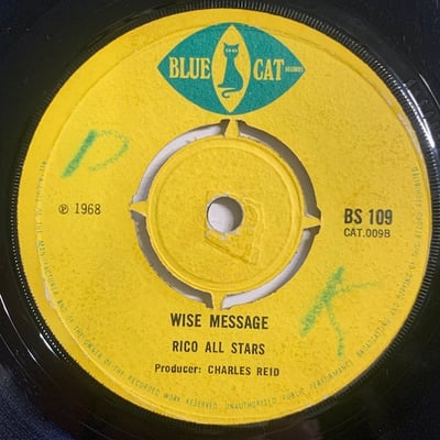 The Rudies, Rico & All Stars - Cupid / Wise Message picture 2