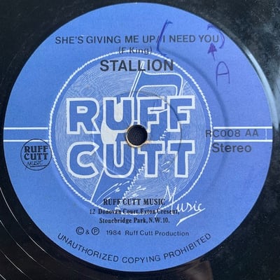 Stallion - Different Kind Of Girl / She's Giving Me Up / I Need You picture 2