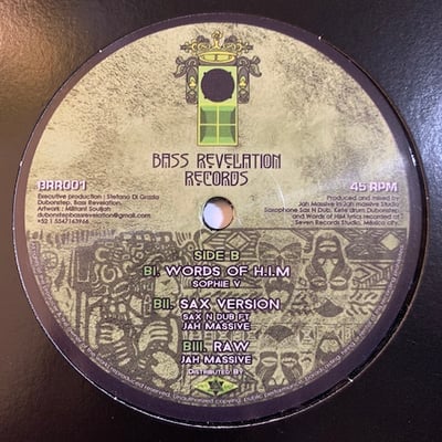 Dan Corn, Jah Massive, Sax N Dub, Sophie V - Kingdom Rise / Words Of H.I.M picture 2