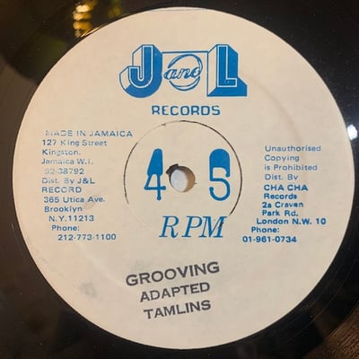 The Tamlins - Falling In Love / Grooving picture 2