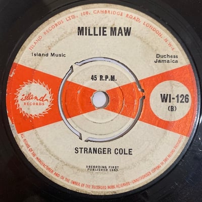 Stranger Cole - We Are Rolling / Millie Maw picture 2